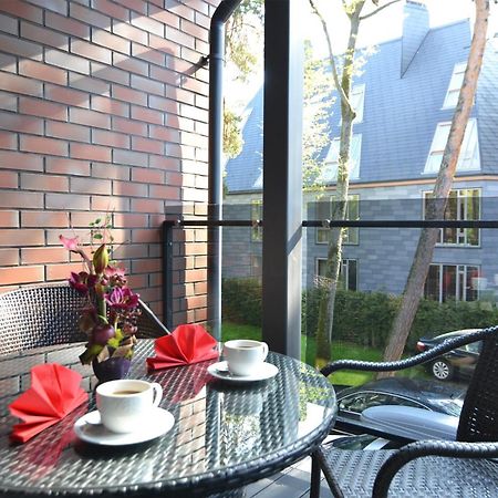 Saules Krantas Aparthotel Palanga Bagian luar foto