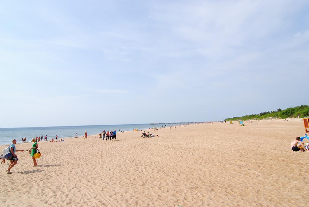 Saules Krantas Aparthotel Palanga Bagian luar foto