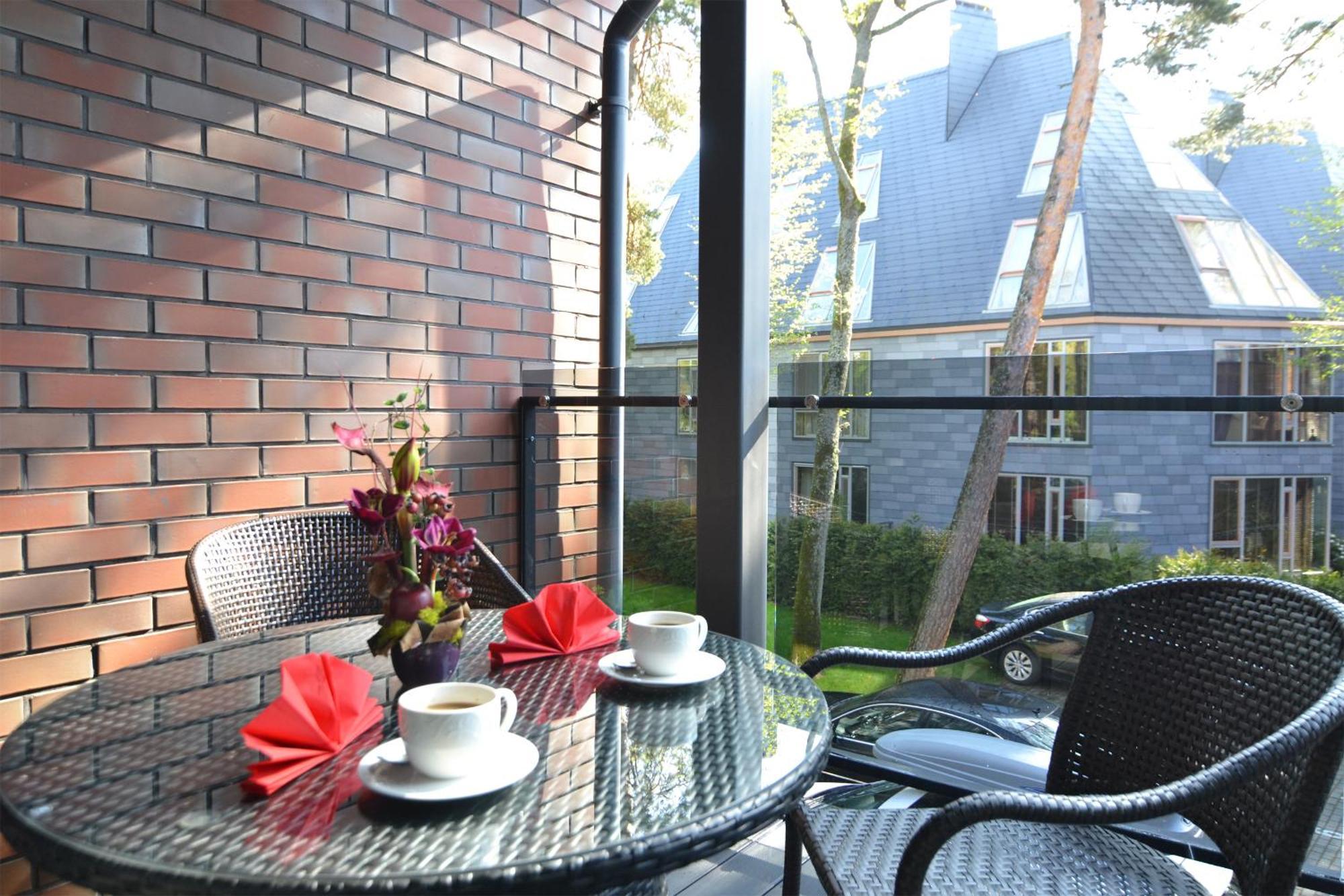 Saules Krantas Aparthotel Palanga Bagian luar foto