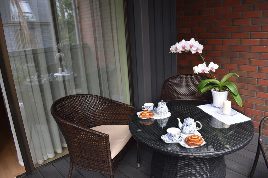 Saules Krantas Aparthotel Palanga Bagian luar foto